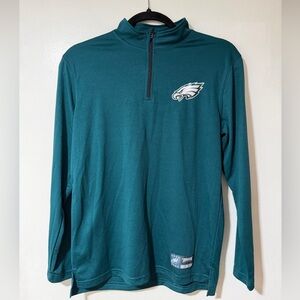 NFL Team Apparel Teal Eagles Hoodie